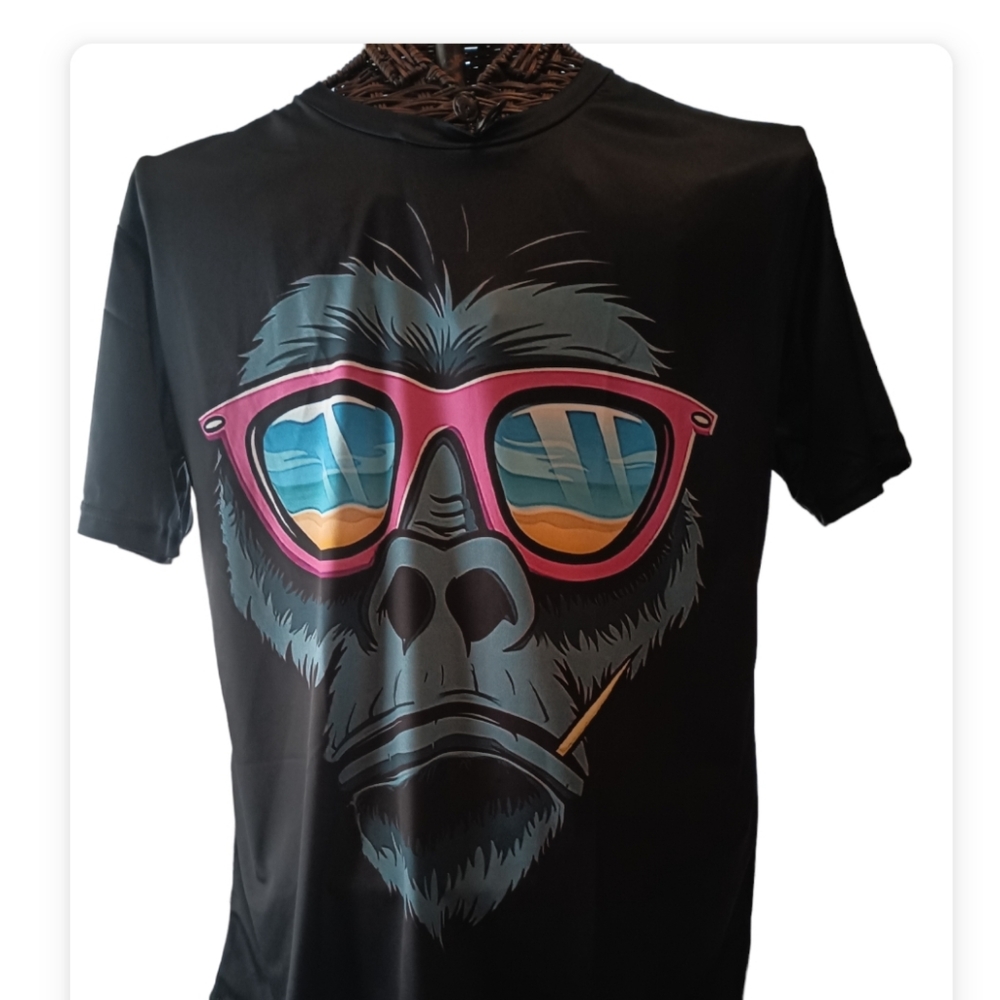 Designer Tee shirts gorilla face